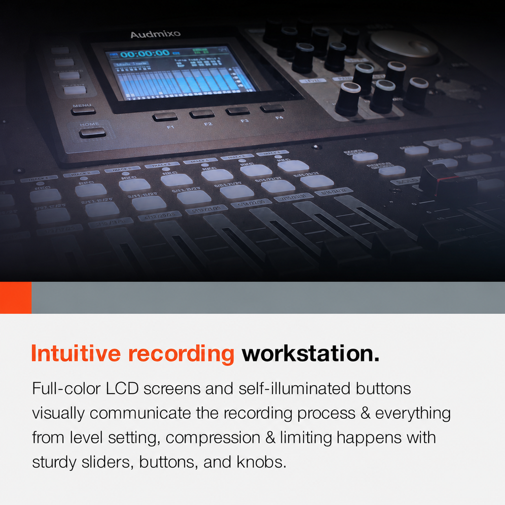 DP-24SD 24-Track Digital Portastudio Recorder with 8 XLR Inputs & Built-In Effects