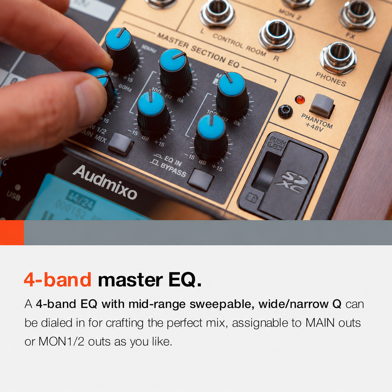 Model 16 16-Track Analog Mixer with Digital Recorder & USB Audio Interface