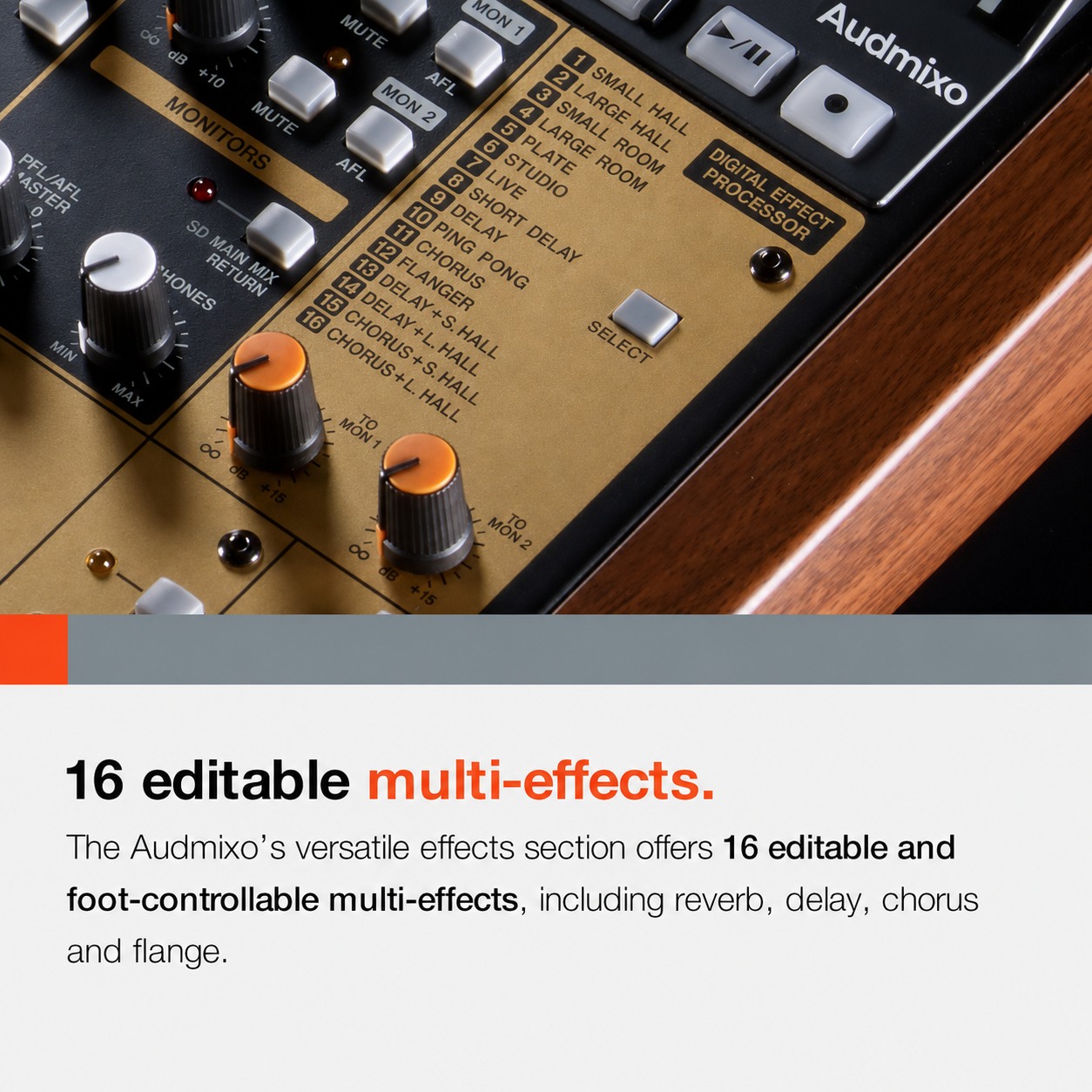 Model 16 16-Track Analog Mixer with Digital Recorder & USB Audio Interface