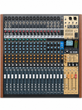 24-Track Professional Analog Mixer with USB Audio Interface & Multi-Track Recording