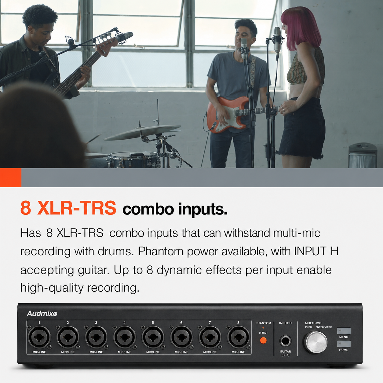 DP-24SD 24-Track Digital Portastudio Recorder with 8 XLR Inputs & Built-In Effects